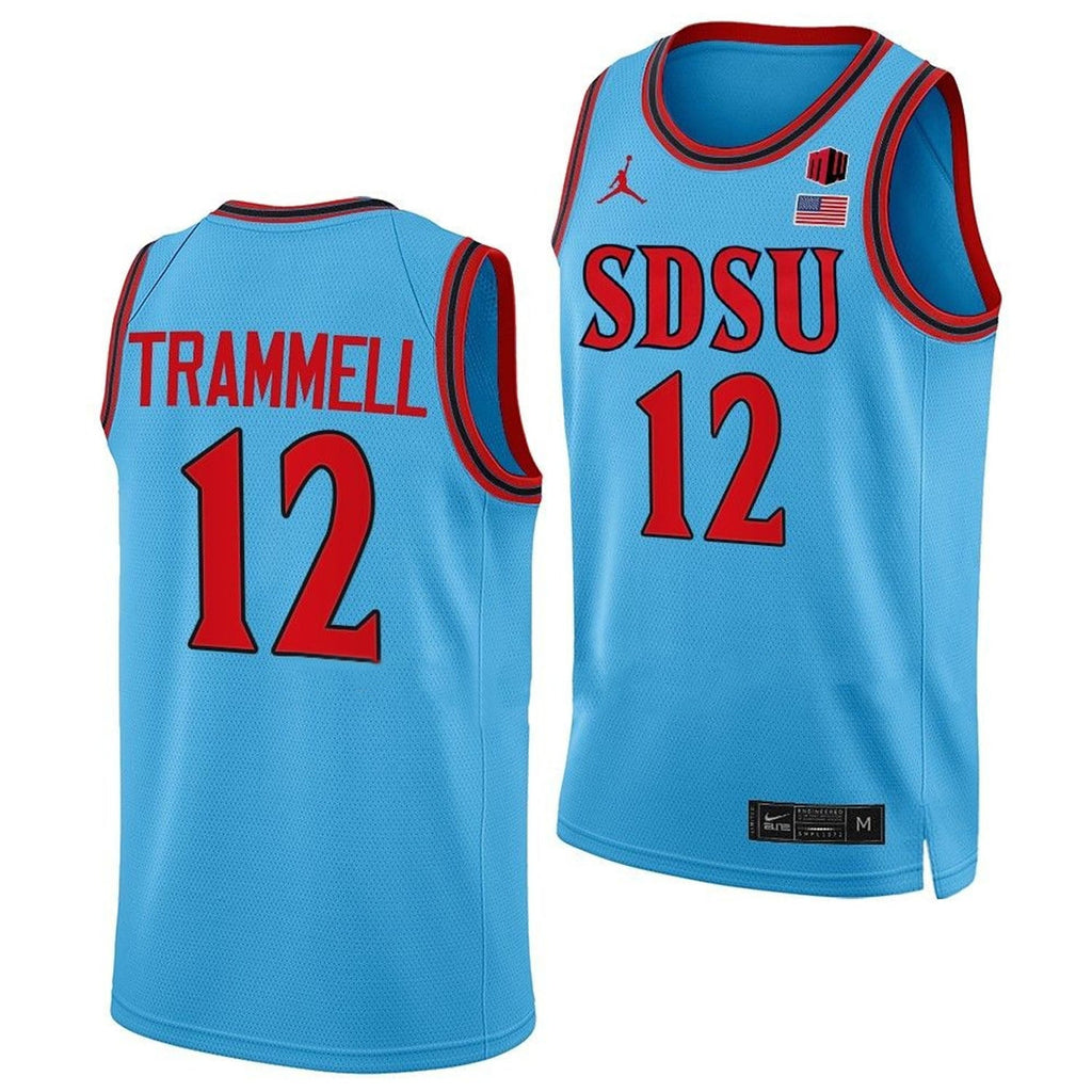Darrion Trammell San Diego State Aztecs 12 Jersey