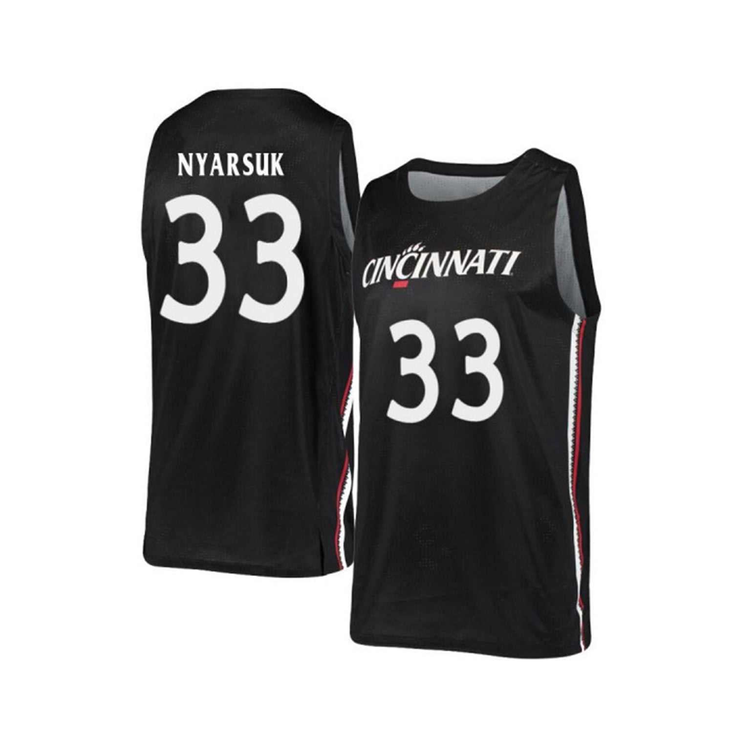 David Nyarsuk Cincinnati Bearcats 33 Jersey