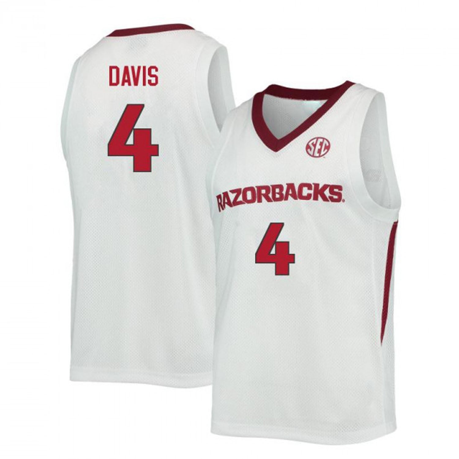 Davonte Davis Arkansas Razorbacks 4 Jersey