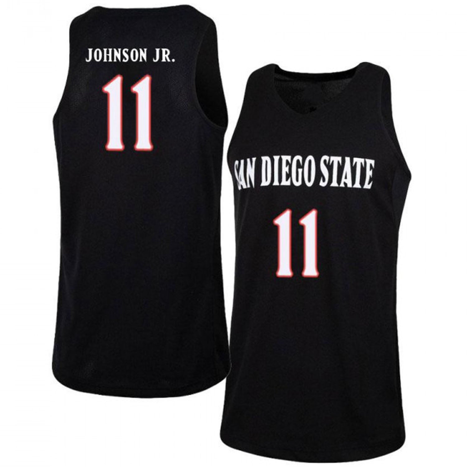 Demarshay Johnson Jr San Diego State Aztecs 11 Jersey