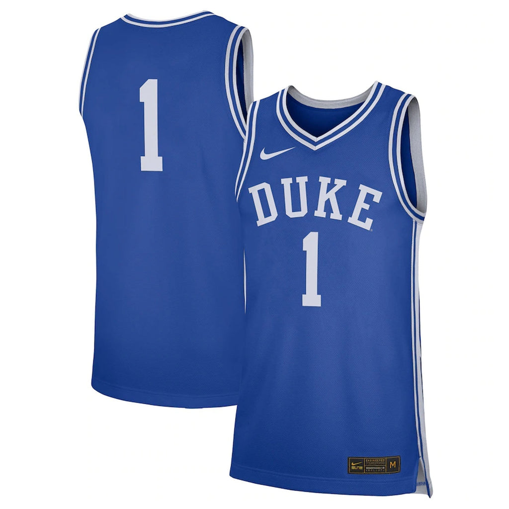Dereck Lively II Duke Blue Devils 1 Jersey