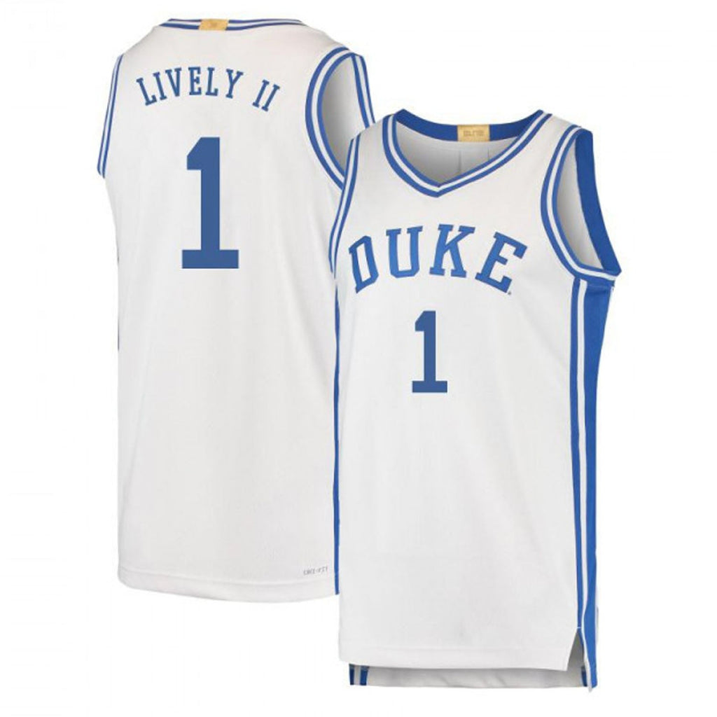 Dereck Lively II Duke Blue Devils 1 Jersey