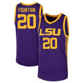 Derek Fountain LSU Tigers 20 Jersey