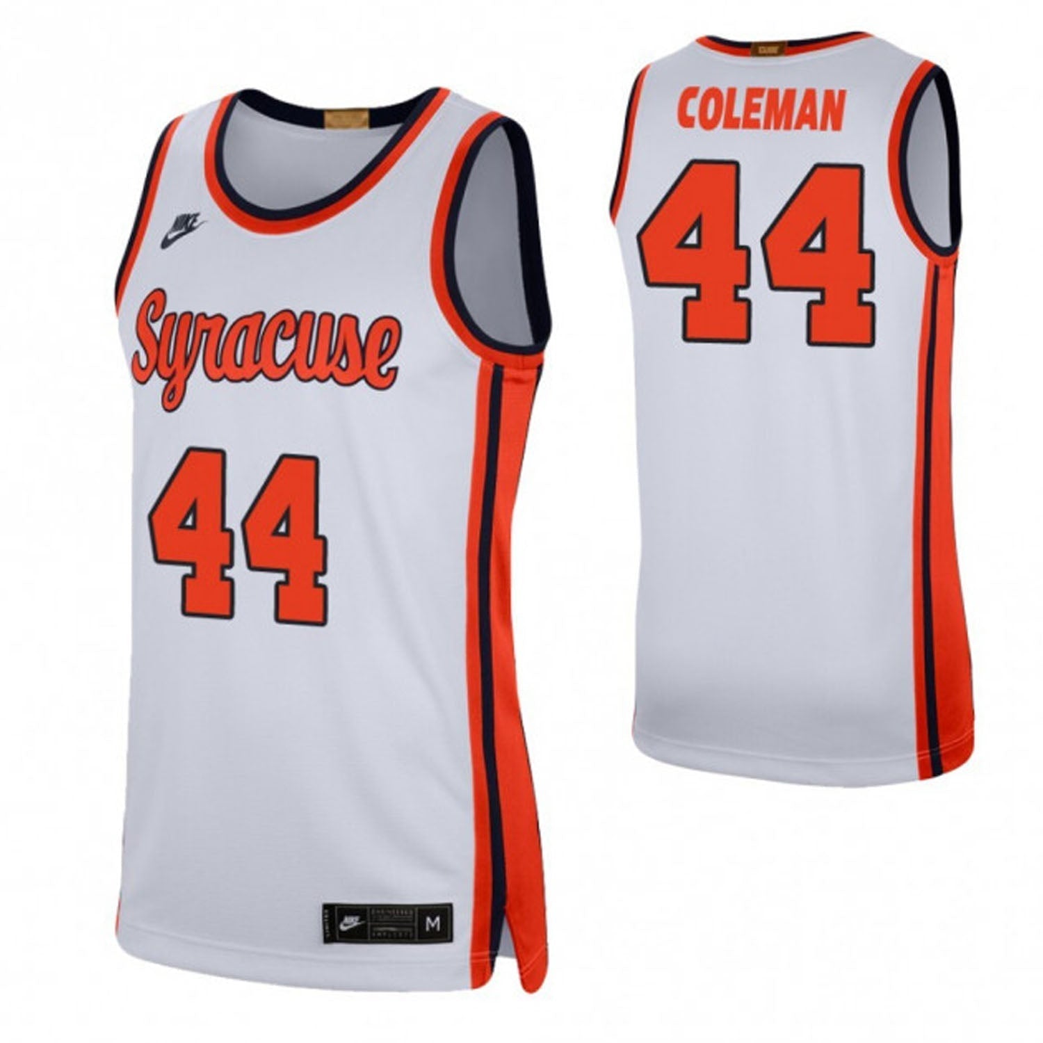 Derrick Coleman Syracuse Orange 44 Jersey
