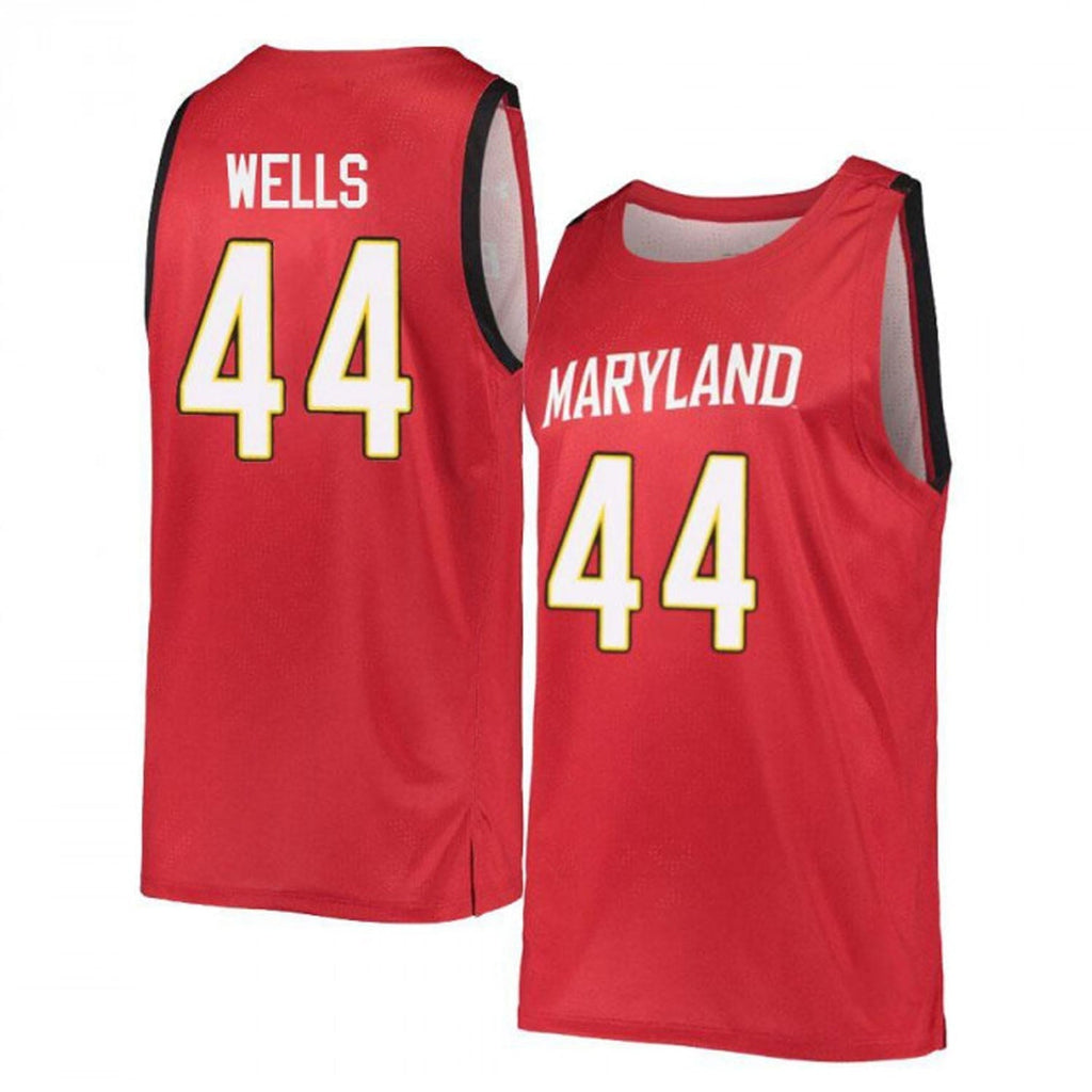 Dez Wells Maryland Terrapins 44 Jersey