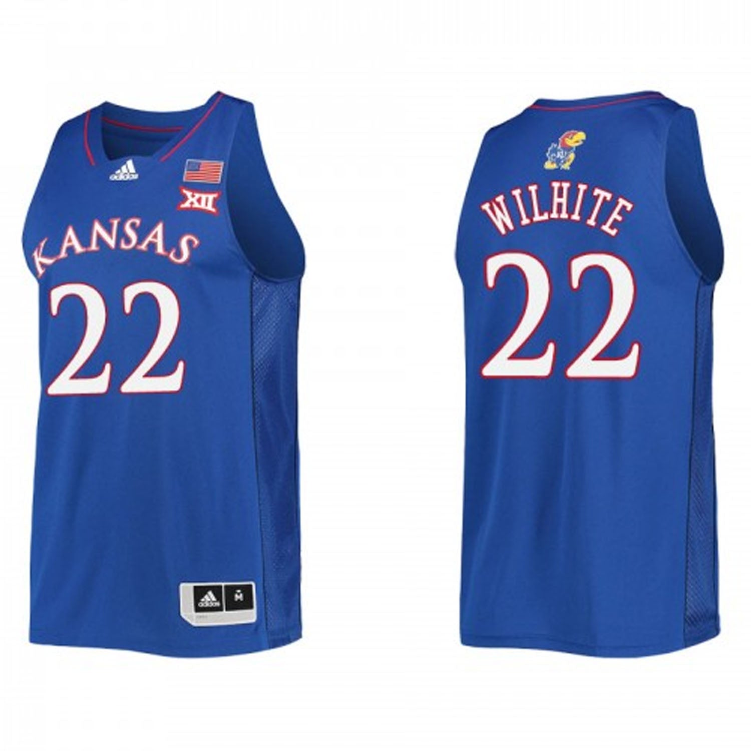 Dillon Wilhite Kansas Jayhawks 22 Jersey
