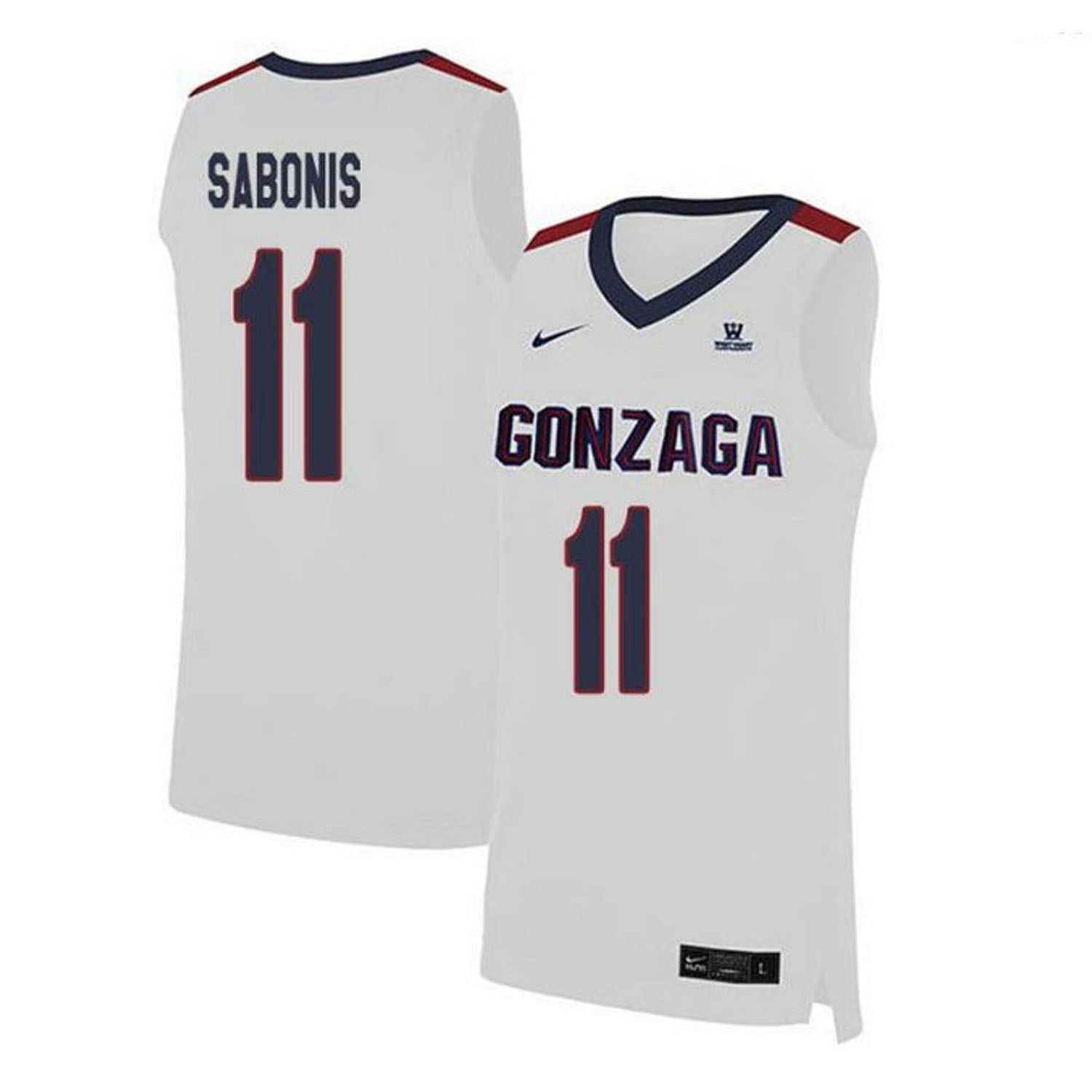 Domantas Sabonis Gonzaga Bulldogs 11 Jersey