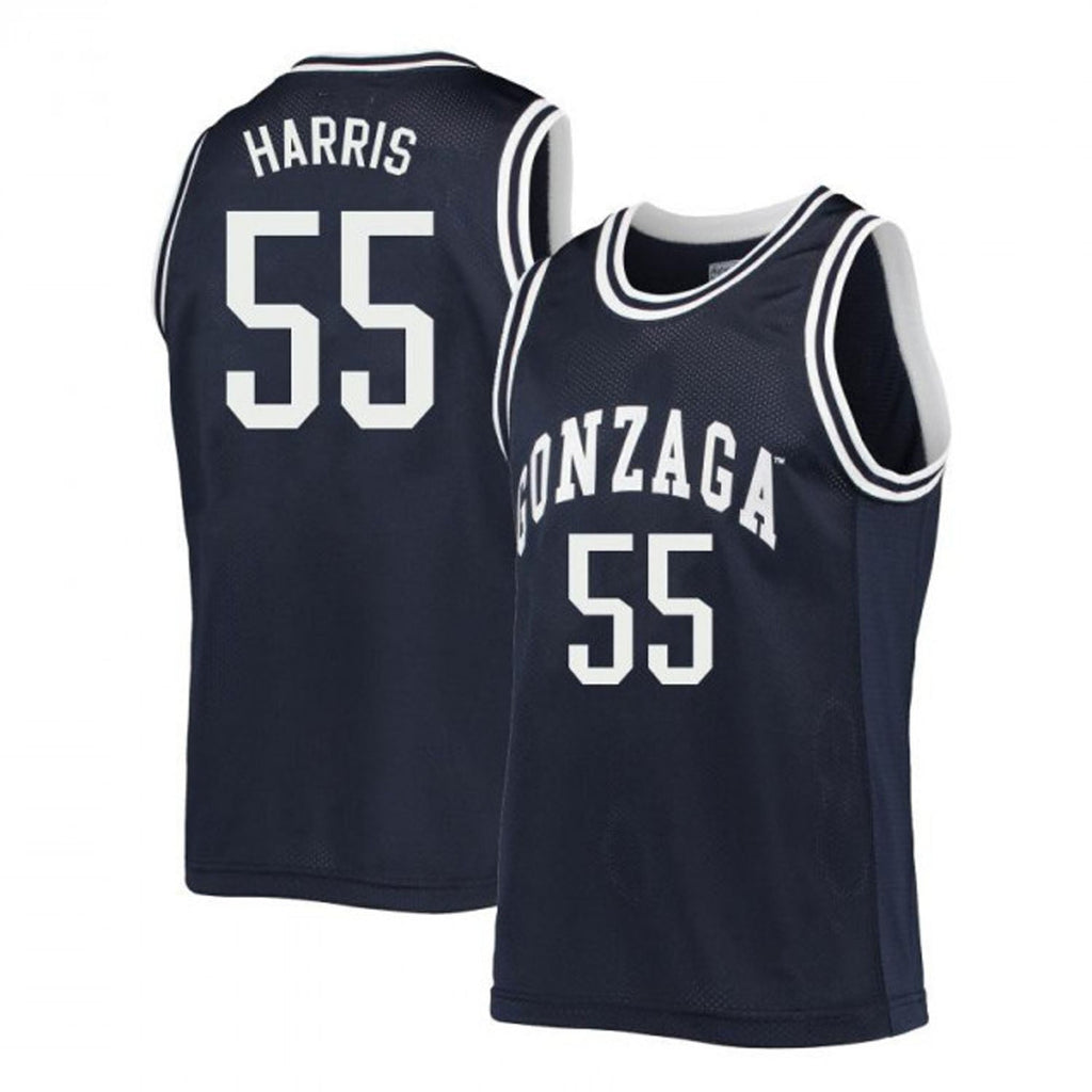 Dominick Harris Gonzaga Bulldogs 55 Jersey