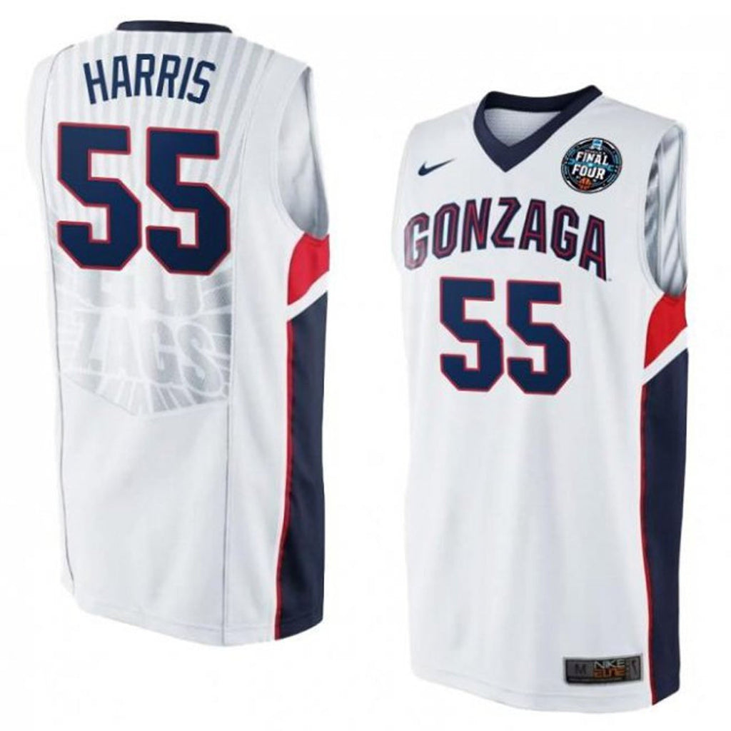 Dominick Harris Gonzaga Bulldogs 55 Jersey