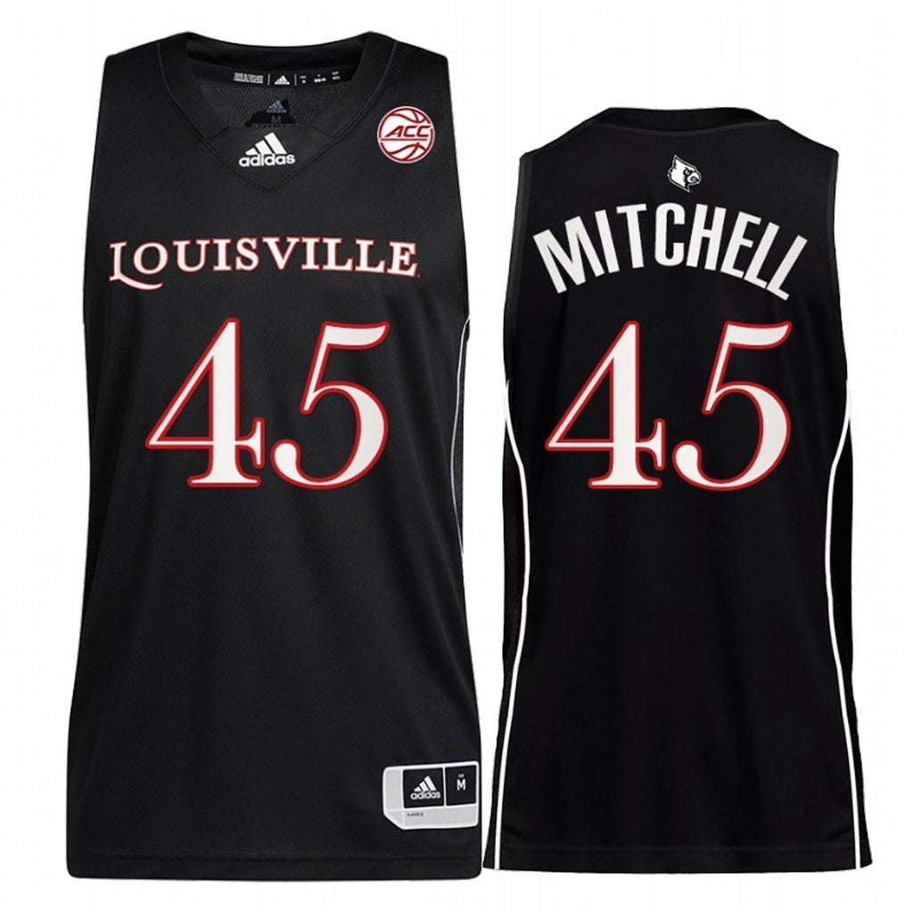 Donovan Mitchell Louisville Cardinals 45 Jersey