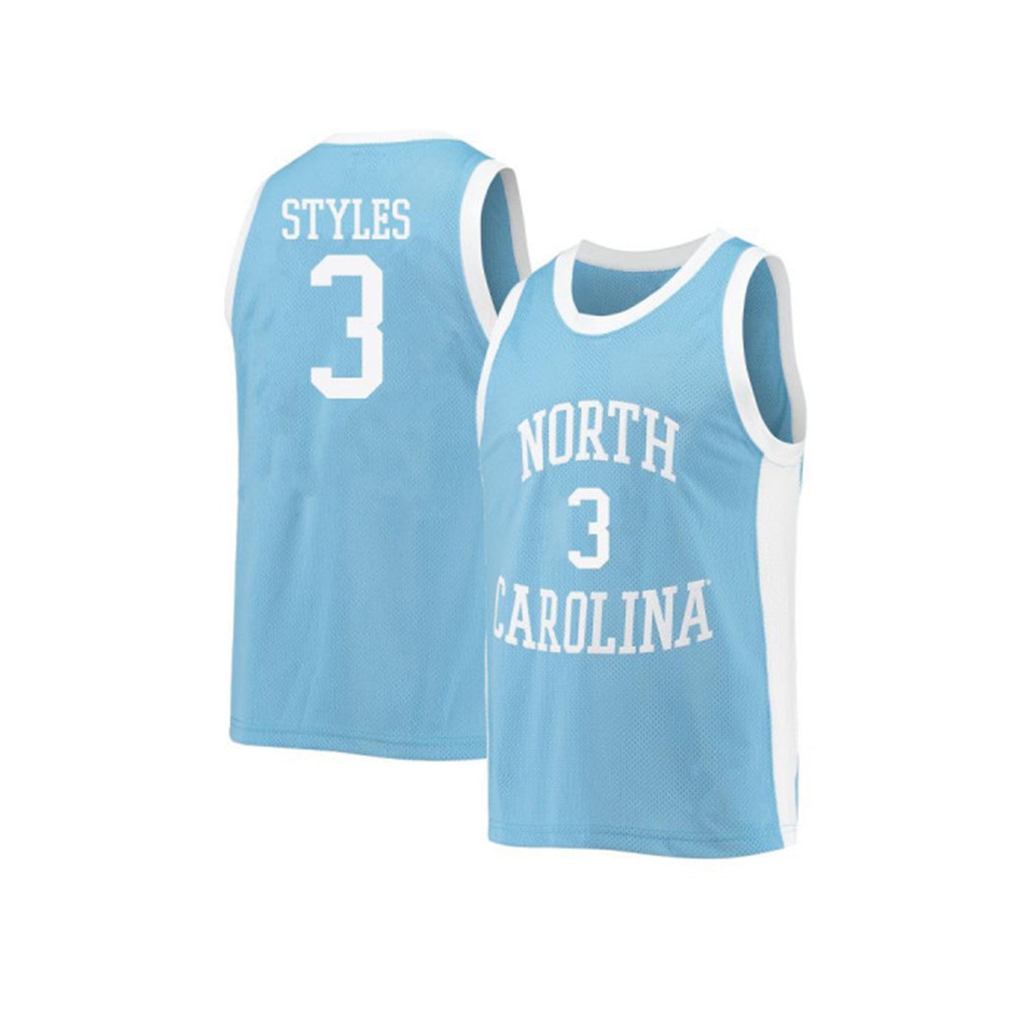 Dontrez Styles North Carolina Tar Heels 3 Jersey