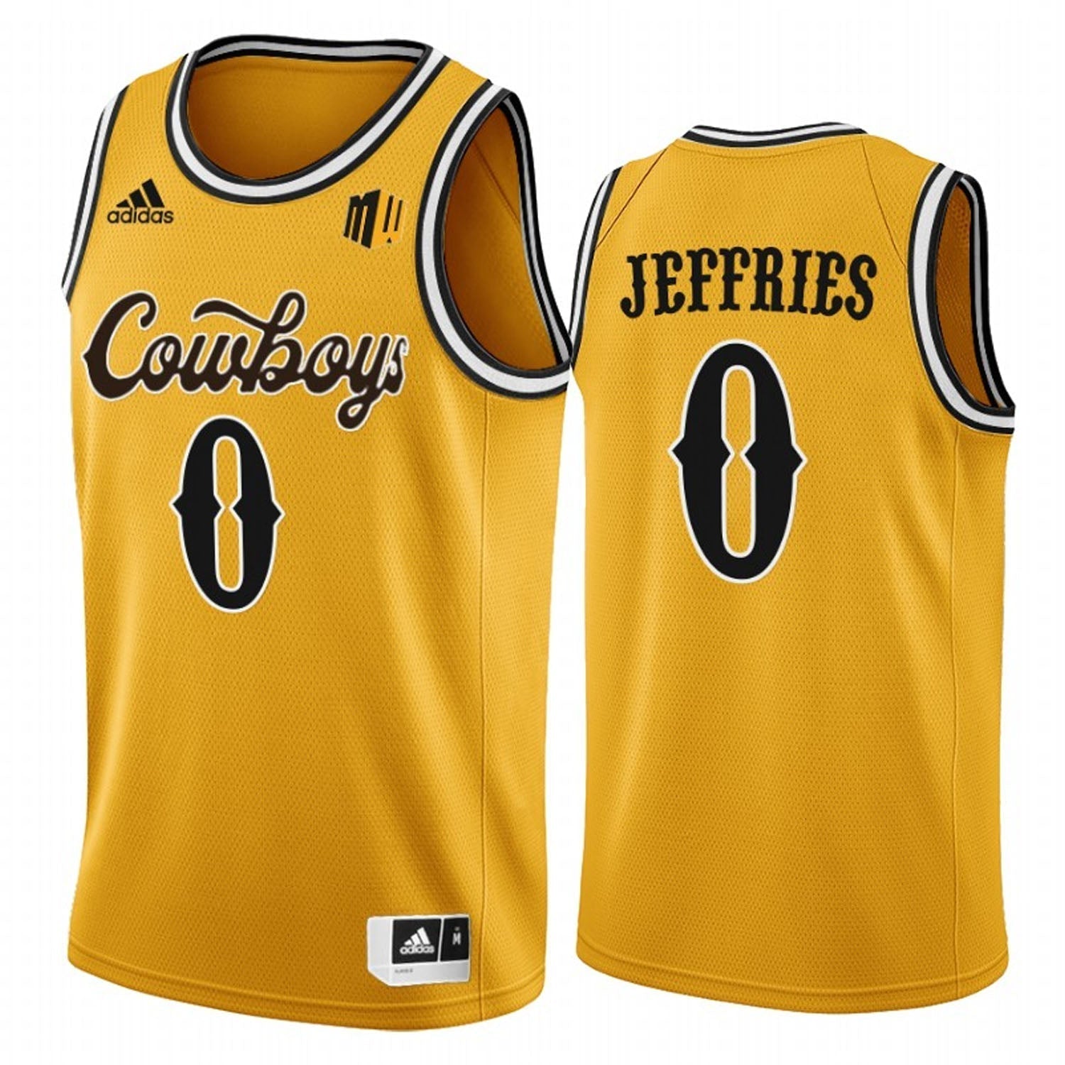 Drake Jeffries Wyoming Cowboys 0 Jersey