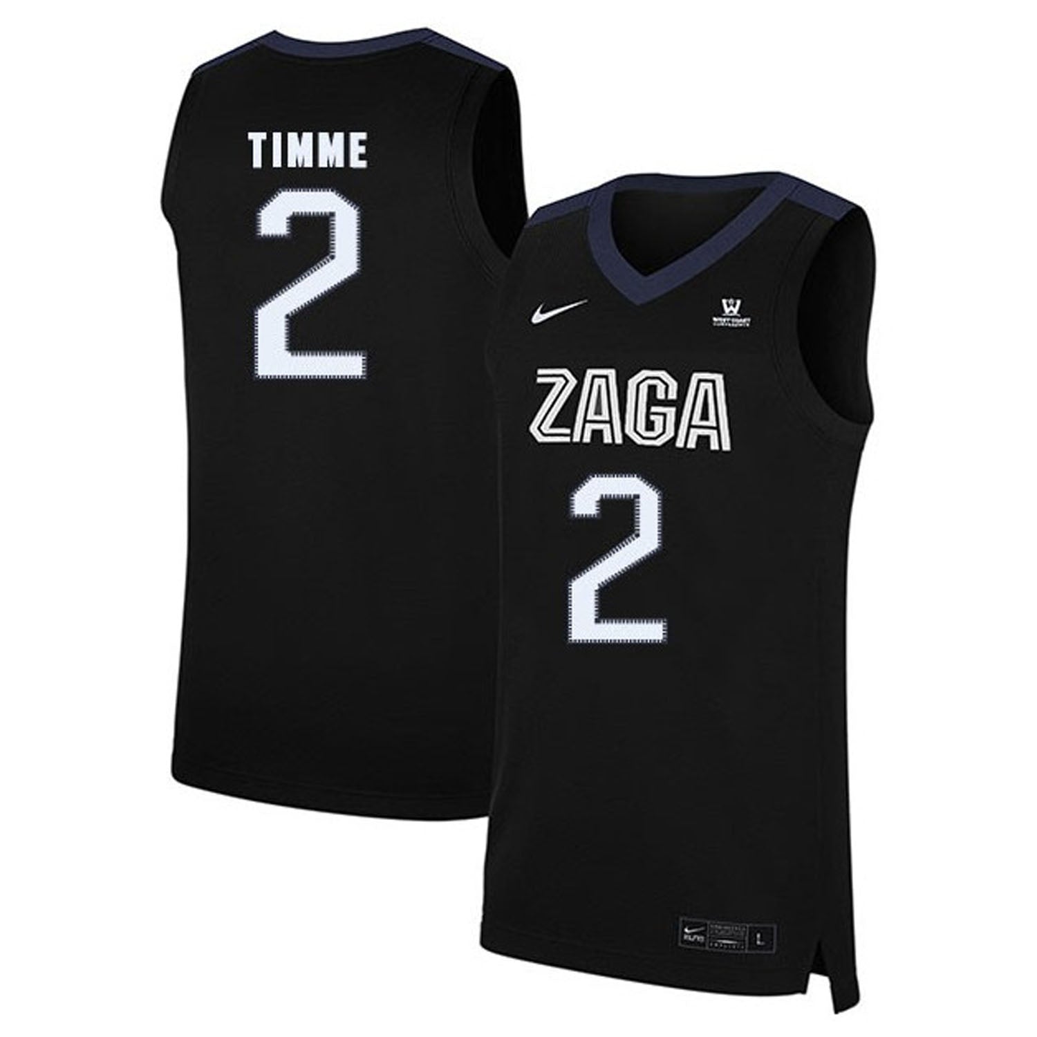 Drew Timme Gonzaga Bulldogs 2 Jersey