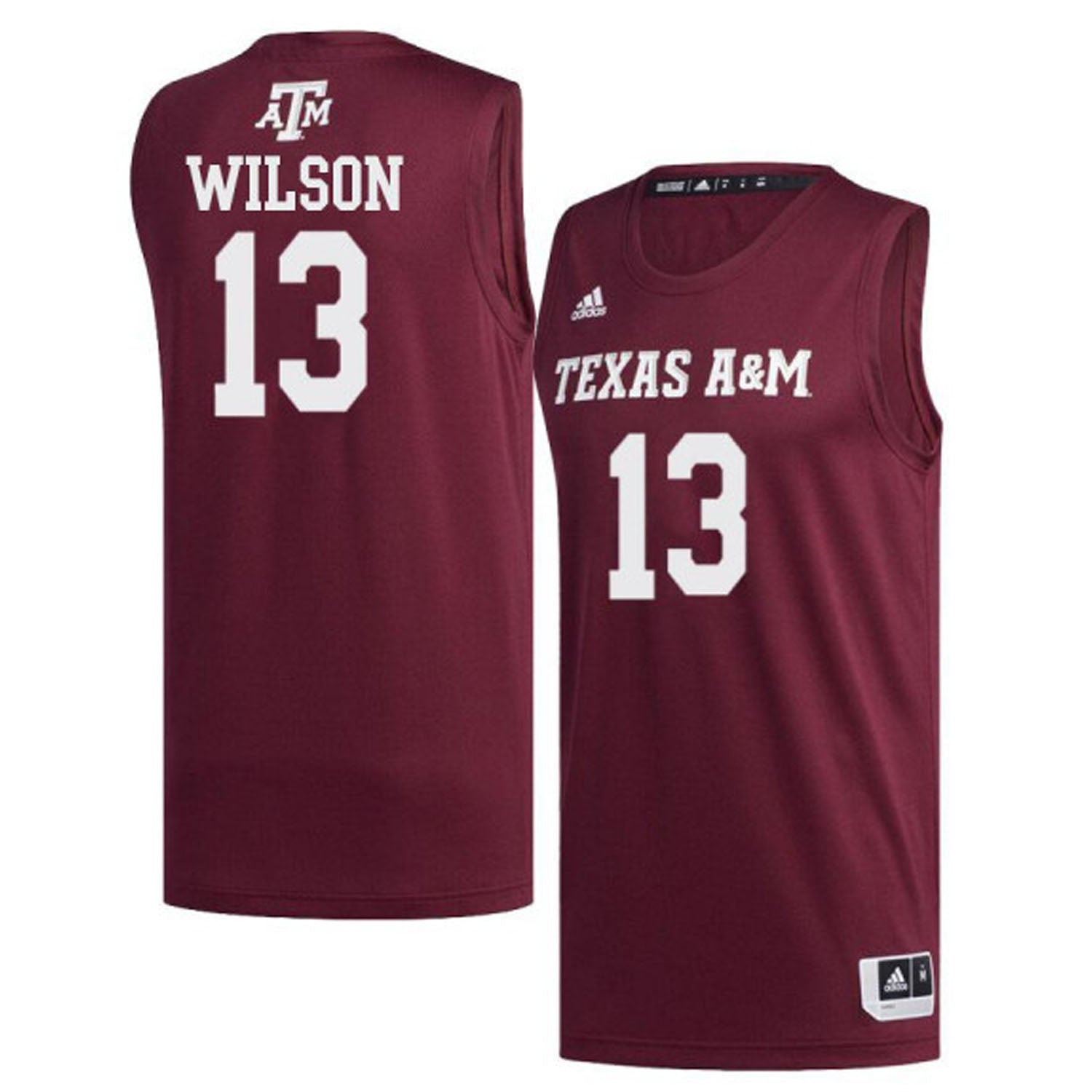 Duane Wilson Texas A&M 13 Jersey
