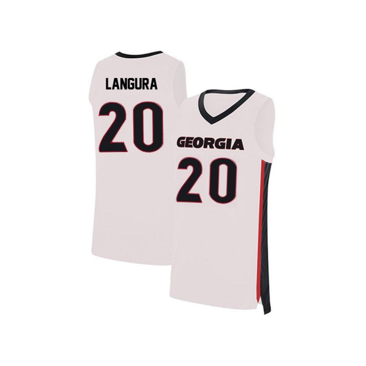 Dusan Langura Georgia Bulldogs 20 Jersey
