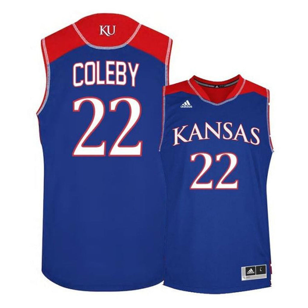 Dwight Coleby Kansas Jayhawks 22 Jersey