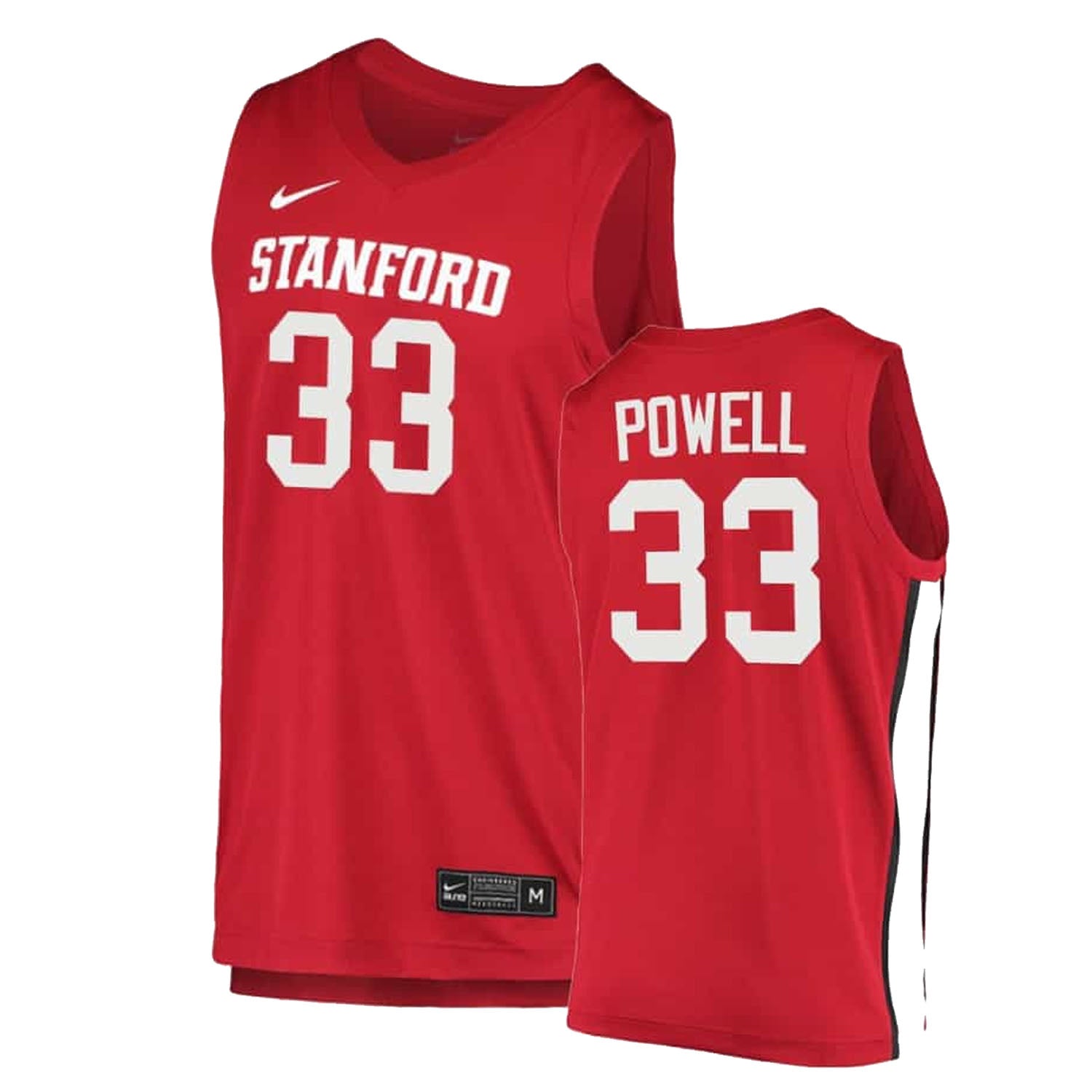 Dwight Powell Stanford Cardinal 33 Jersey