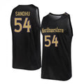 Dylan Sandhu Northwestern Wildcats 54 Jersey