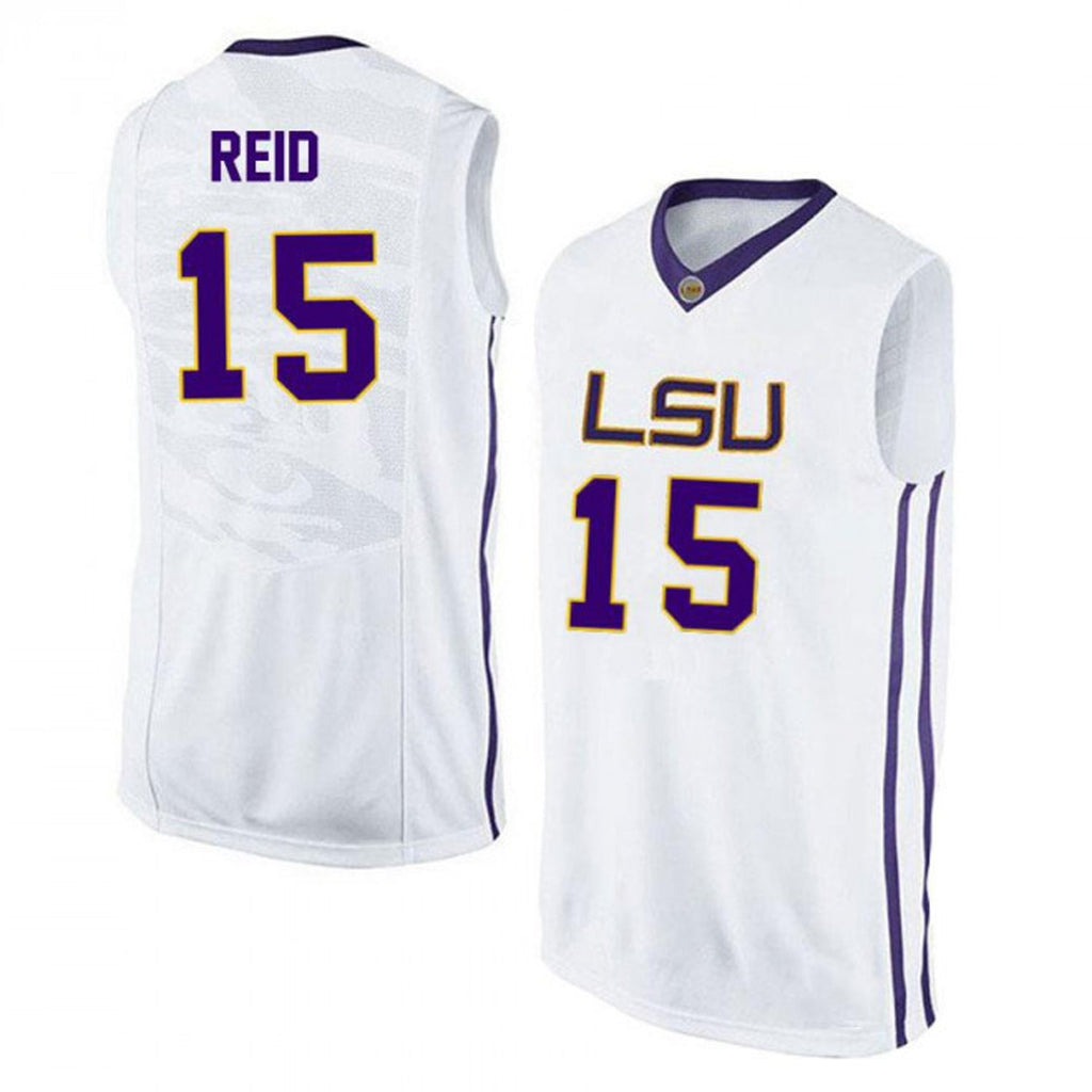 Efton Reid LSU Tigers 15 Jersey