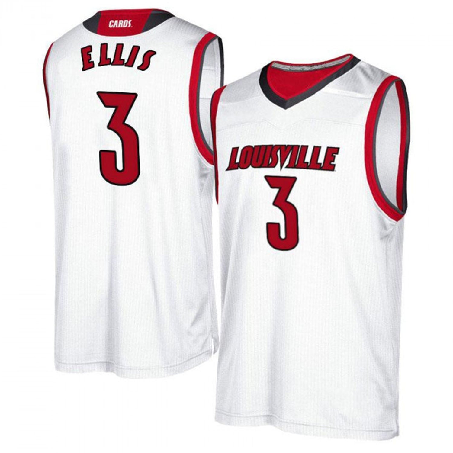El Ellis Louisville Cardinals 3 Jersey