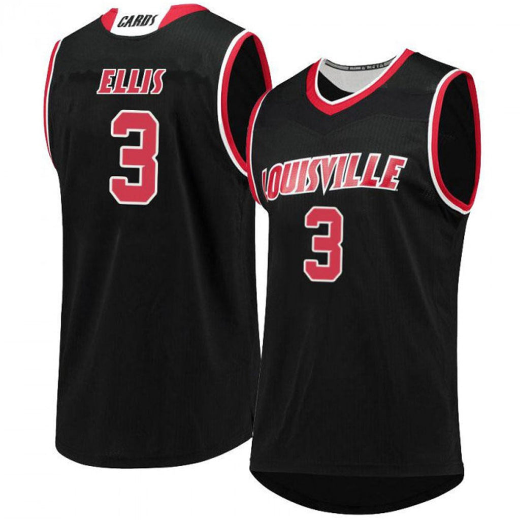 El Ellis Louisville Cardinals 3 Jersey