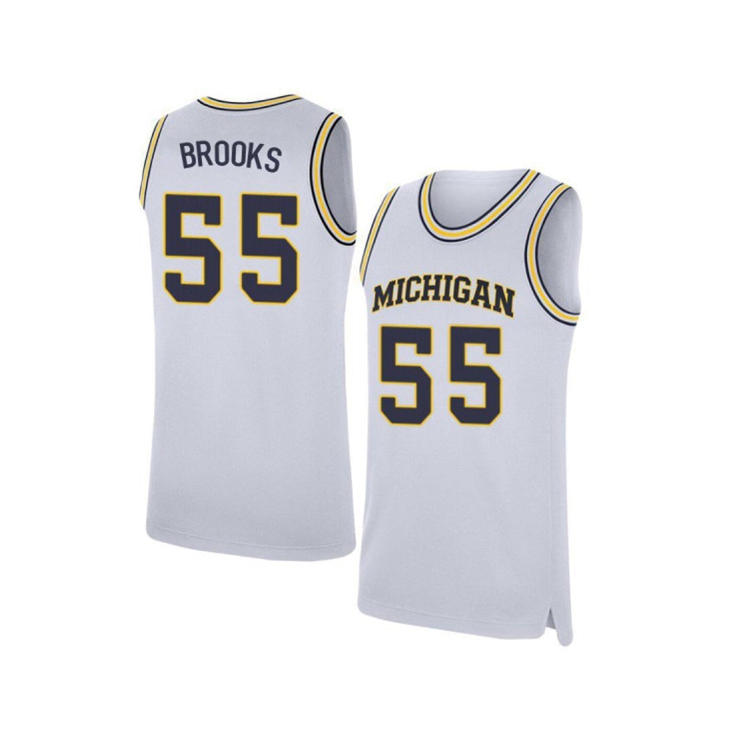 Eli Brooks Michigan Wolverines 55 Jersey