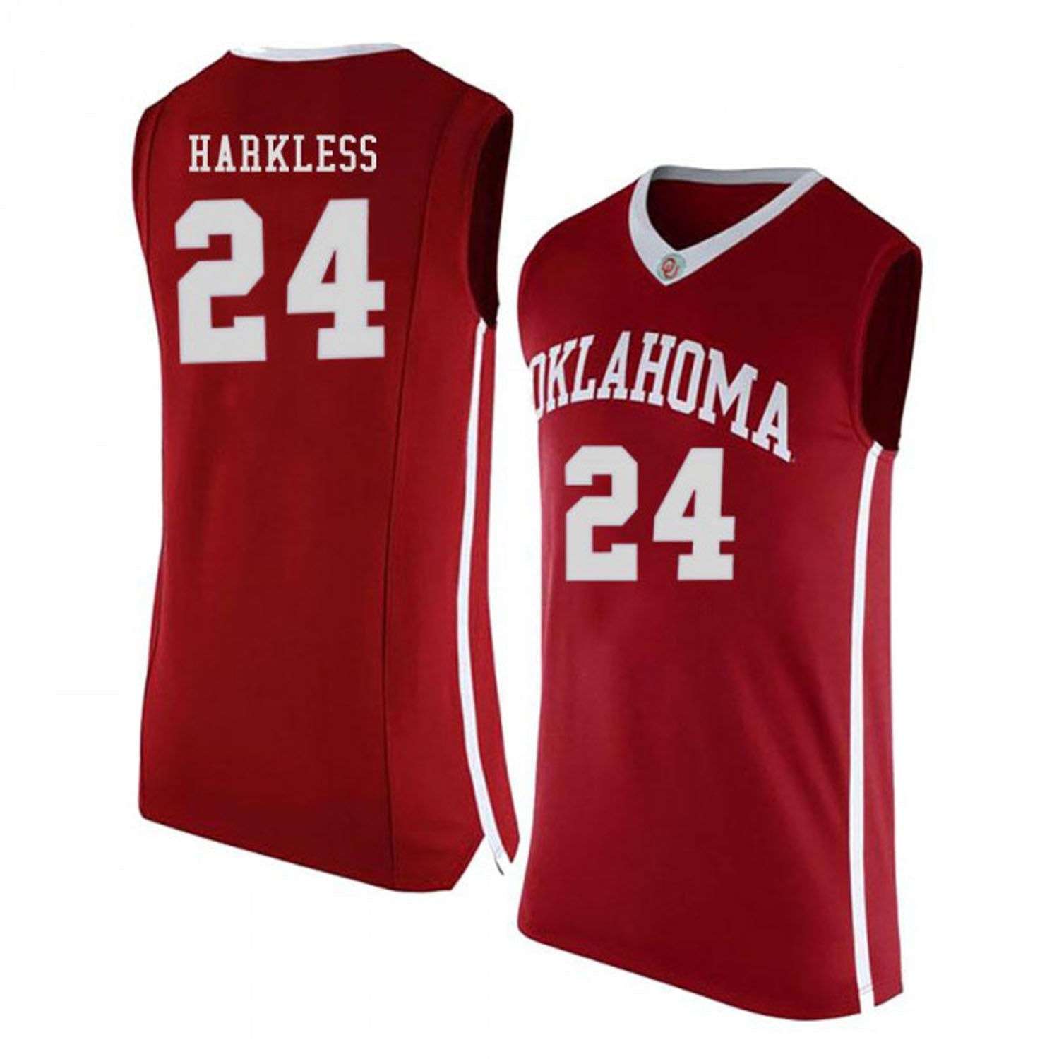 Elijah Harkless Oklahoma Sooners 24 Jersey