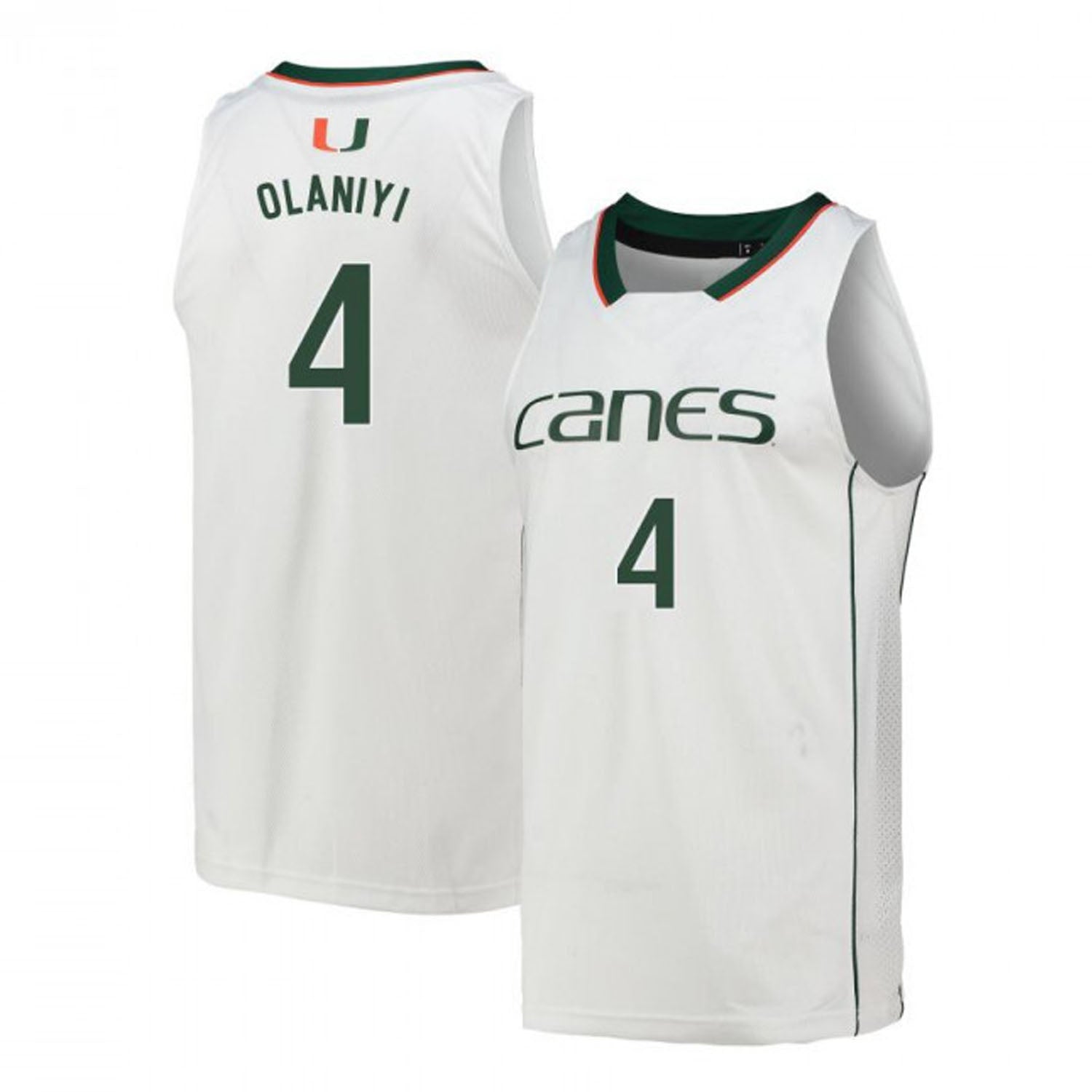 Elijah Olaniyi Miami Hurricanes 4 Jersey