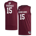 Elijah Thomas Texas A&M 15 Jersey