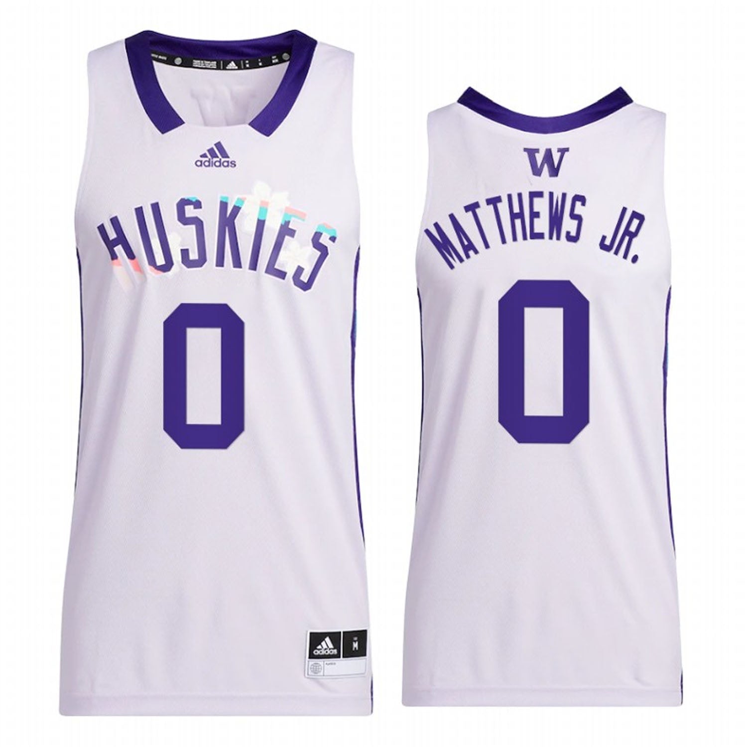 Emmitt Matthews Washington Huskies Jr 0 Jersey