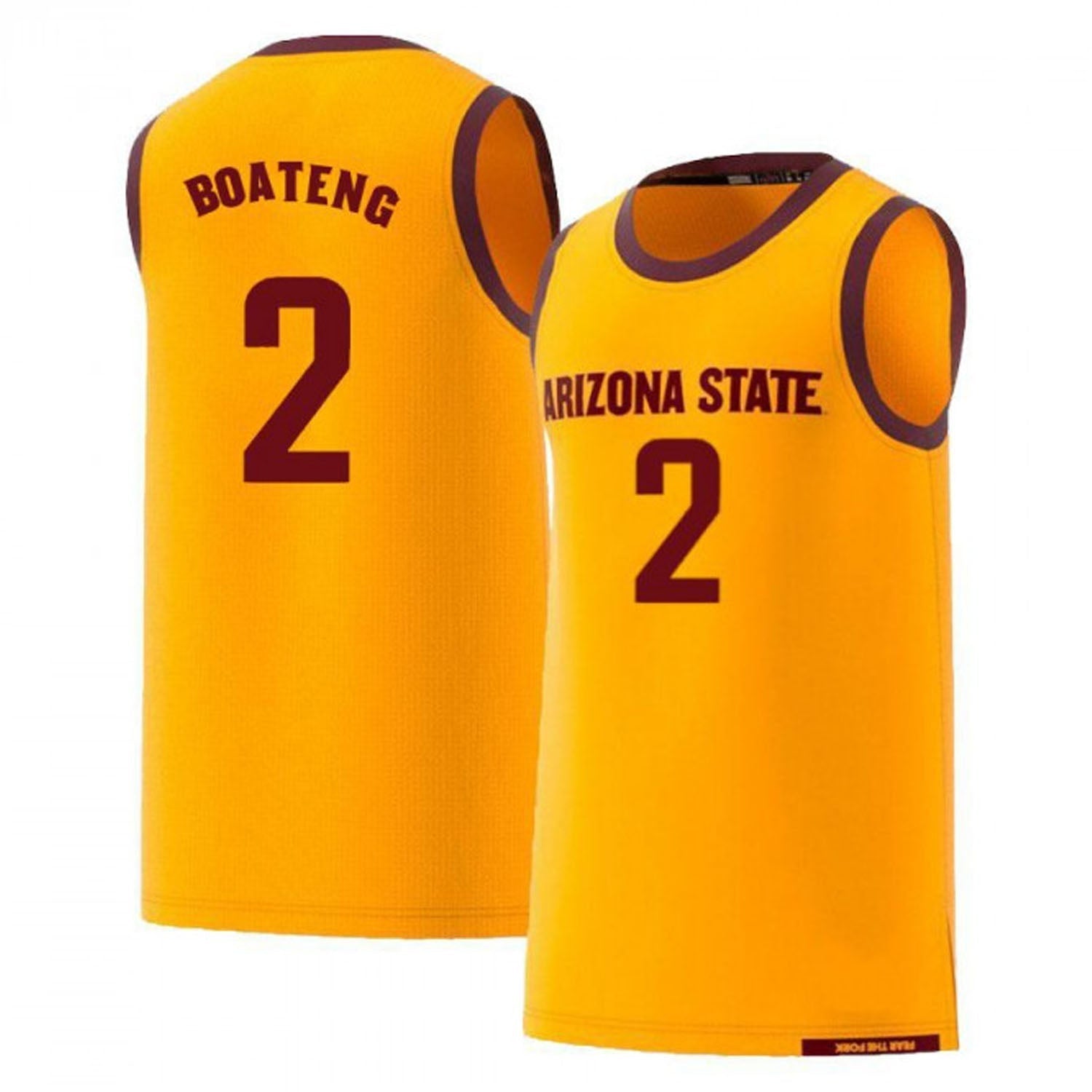 Eric Boateng Arizona State Sun Devils 2 Jersey