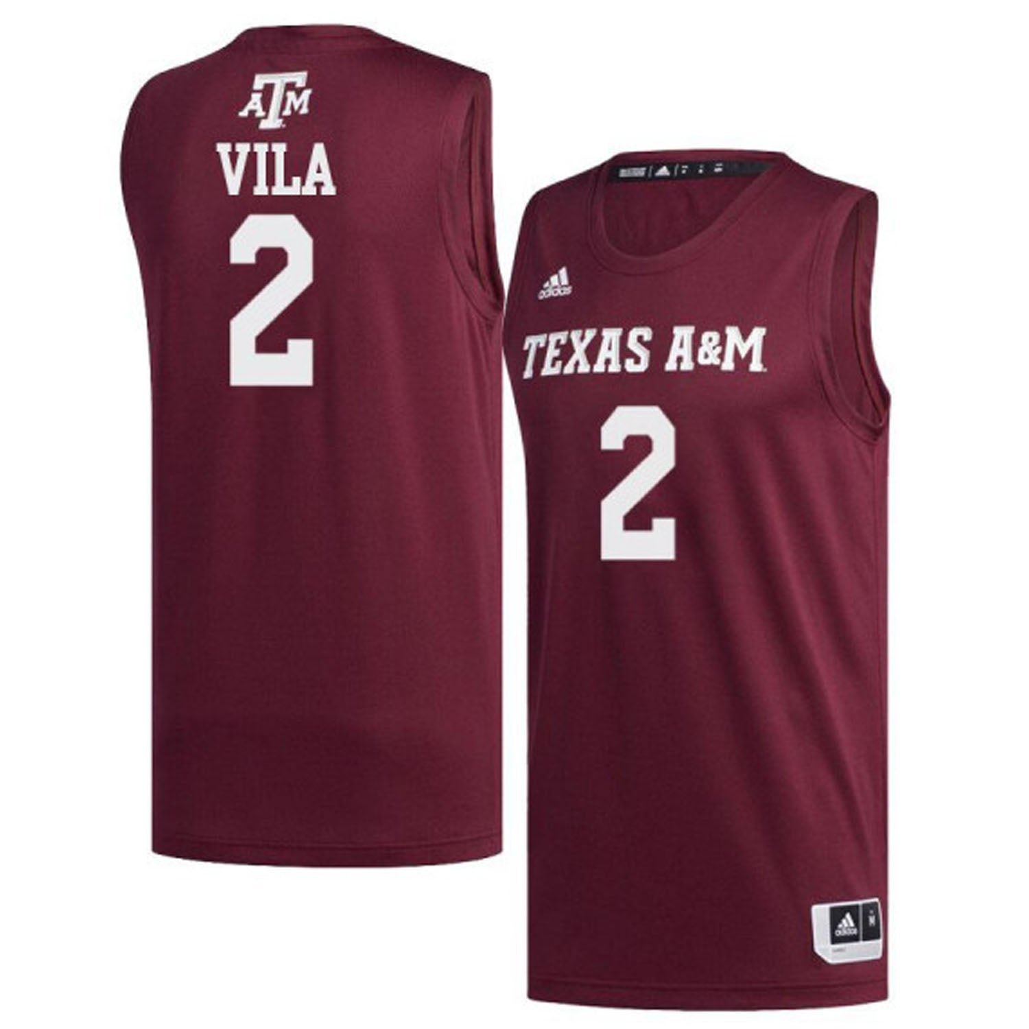 Eric Vila Texas A&M 2 Jersey
