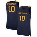 Erik Stevenson West Virginia Mountaineers 10 Jersey