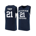 Evan Troy BYU Cougars 21 Jersey
