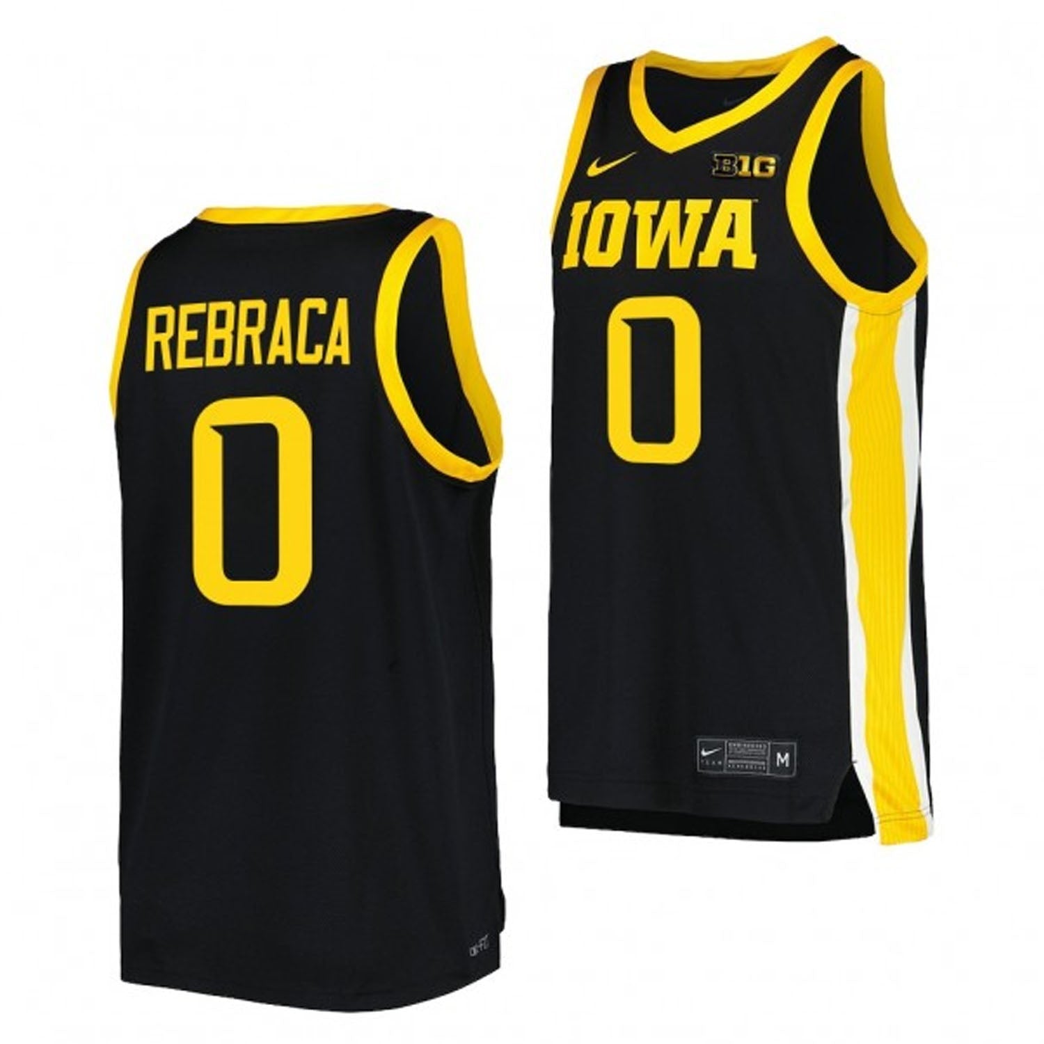 Filip Rebraca Iowa Hawkeyes 0 Jersey
