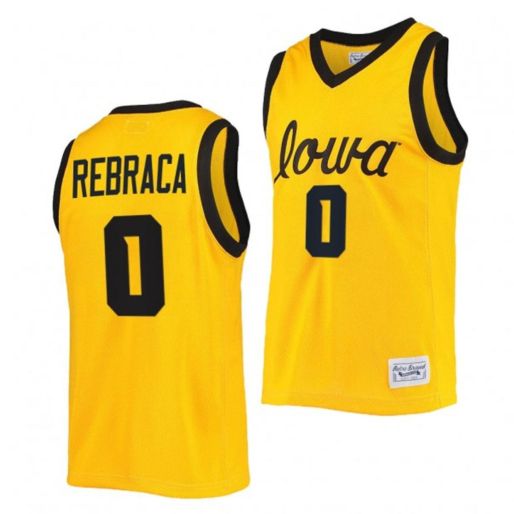 Filip Rebraca Iowa Hawkeyes 0 Jersey