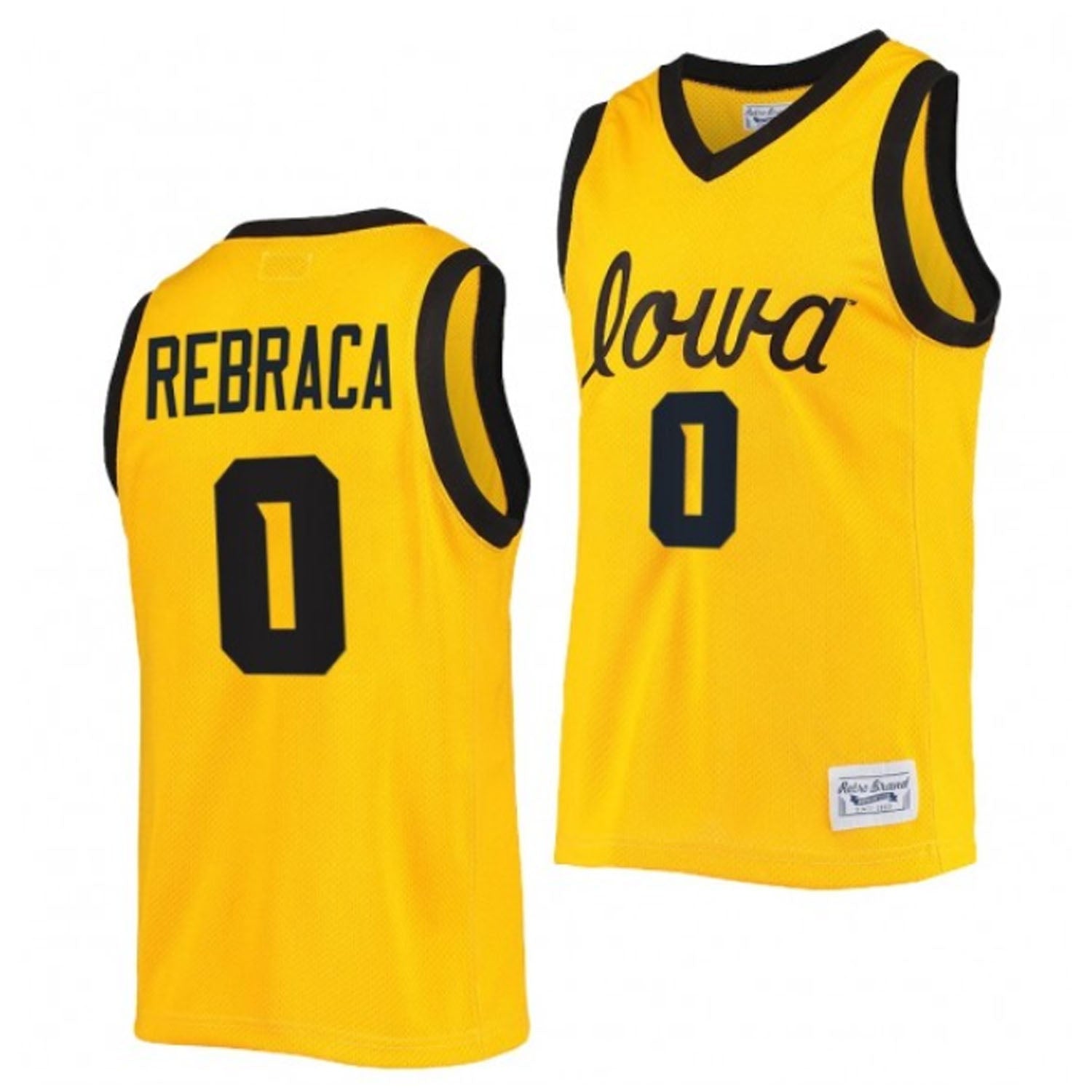 Filip Rebraca Iowa Hawkeyes 0 Jersey