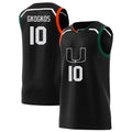 Filippos Gkogkos Miami Hurricanes 10 Jersey