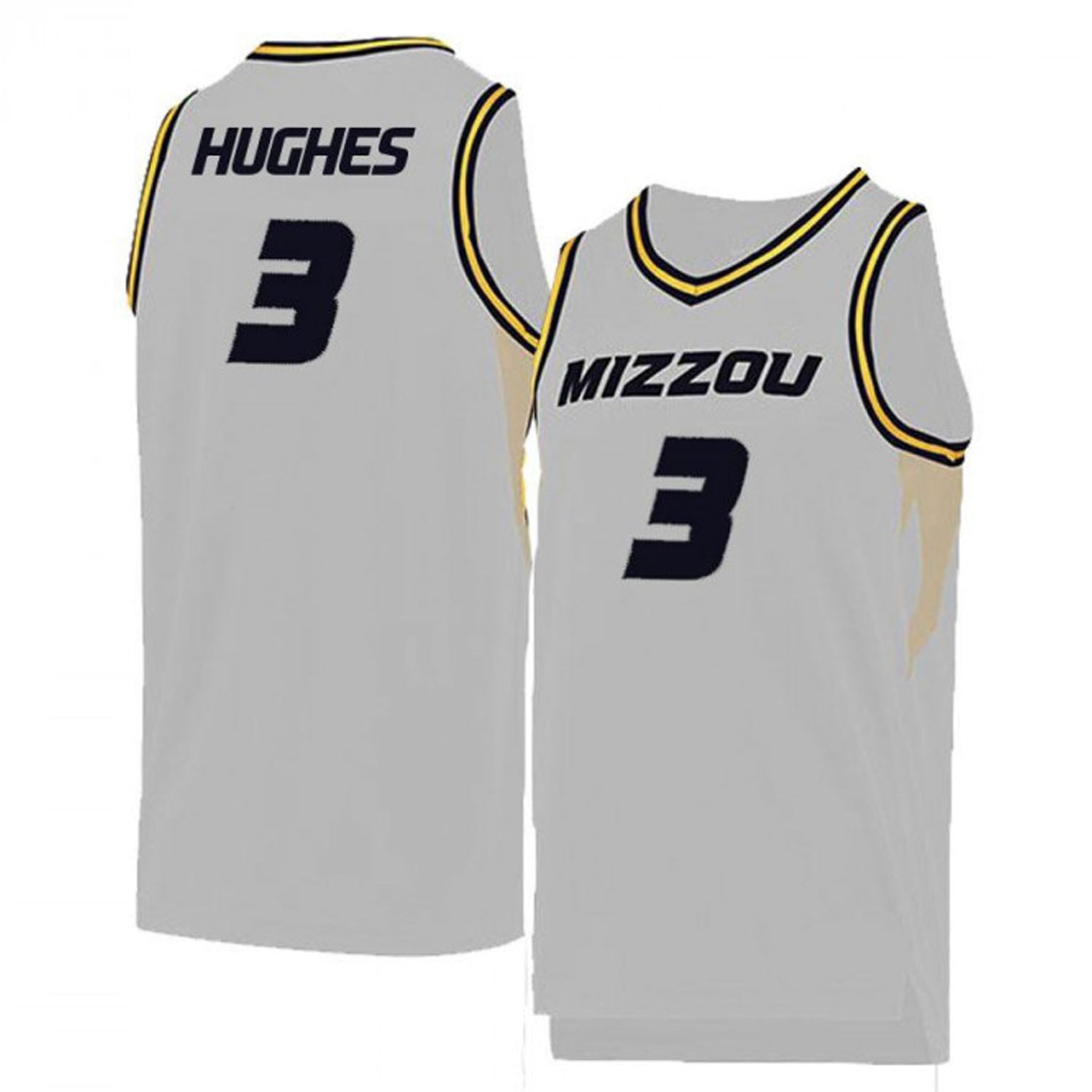 Frankie Hughes Missouri Tigers 3 Jersey
