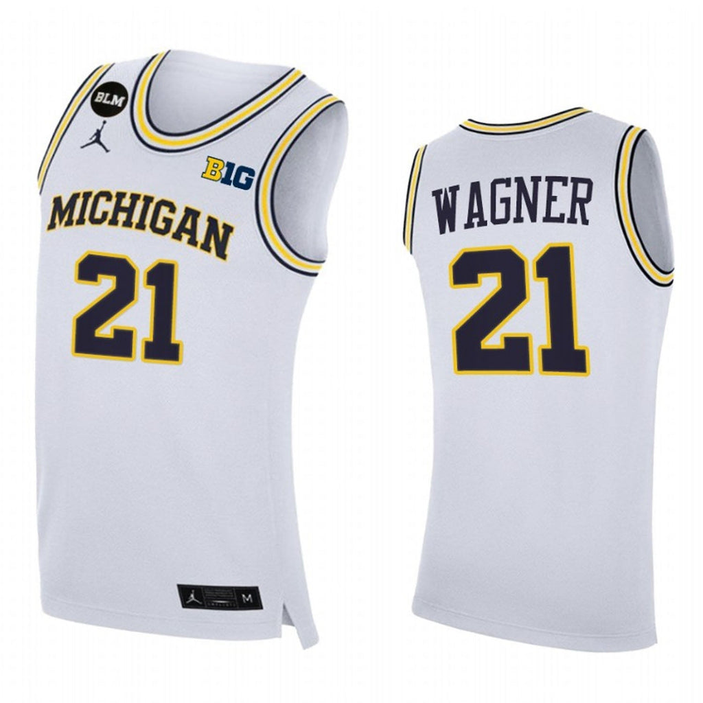 Franz Wagner Michigan Wolverines 21 Jersey