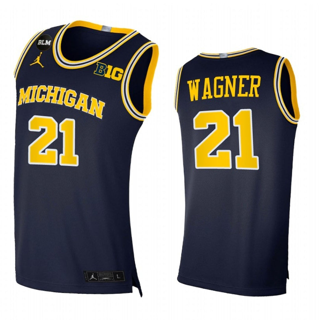 Franz Wagner Michigan Wolverines 21 Jersey