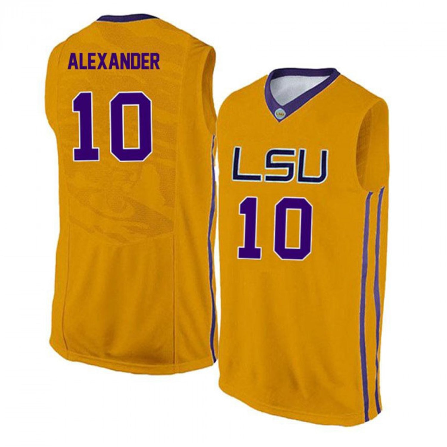 Galen Alexander LSU Tigers 10 Jersey