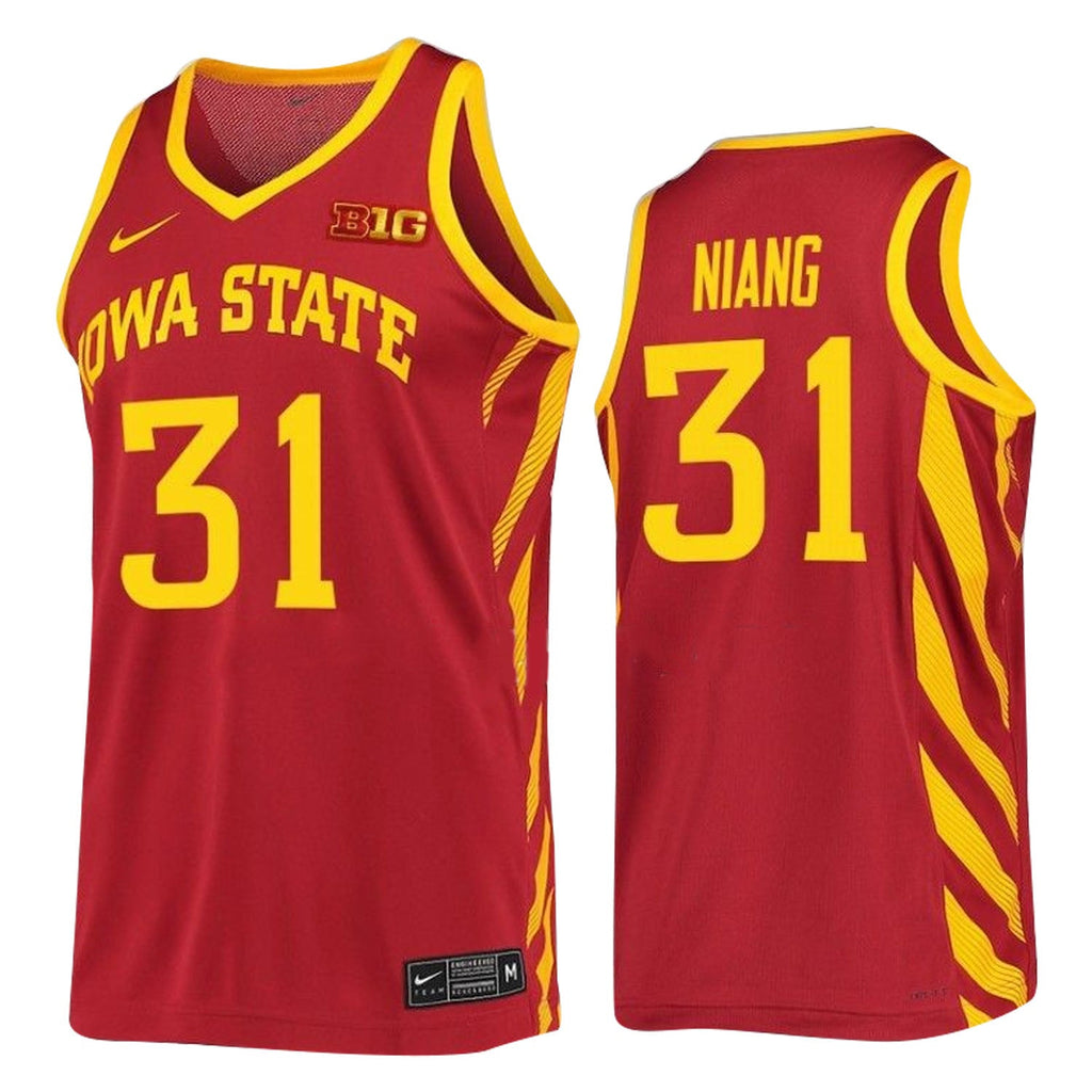 Georges Niang Iowa State Cyclones Cardinal 31 Jersey