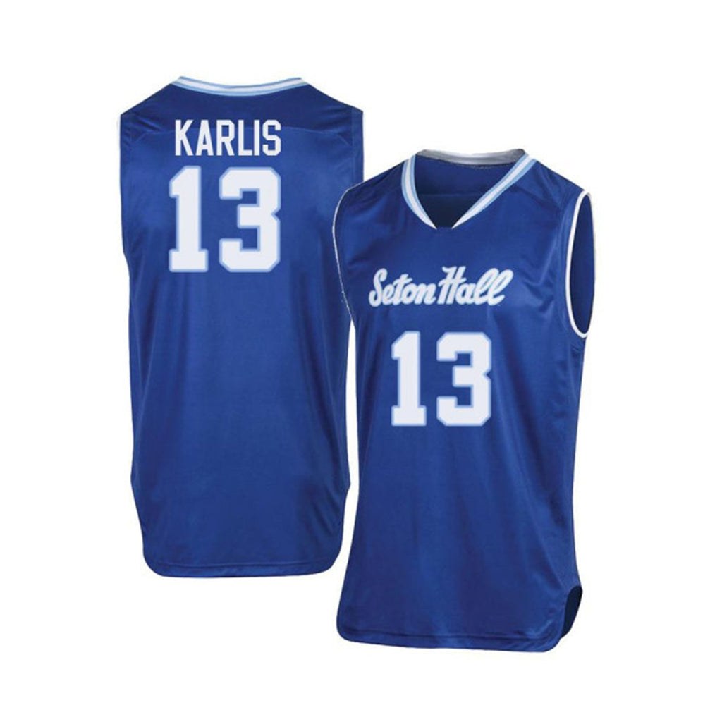 Harald Karlis Seton Hall Pirates 13 Jersey
