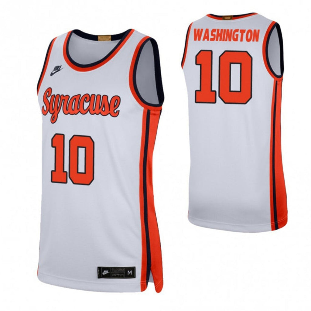 Howard Washington Syracuse Orange 10 Jersey