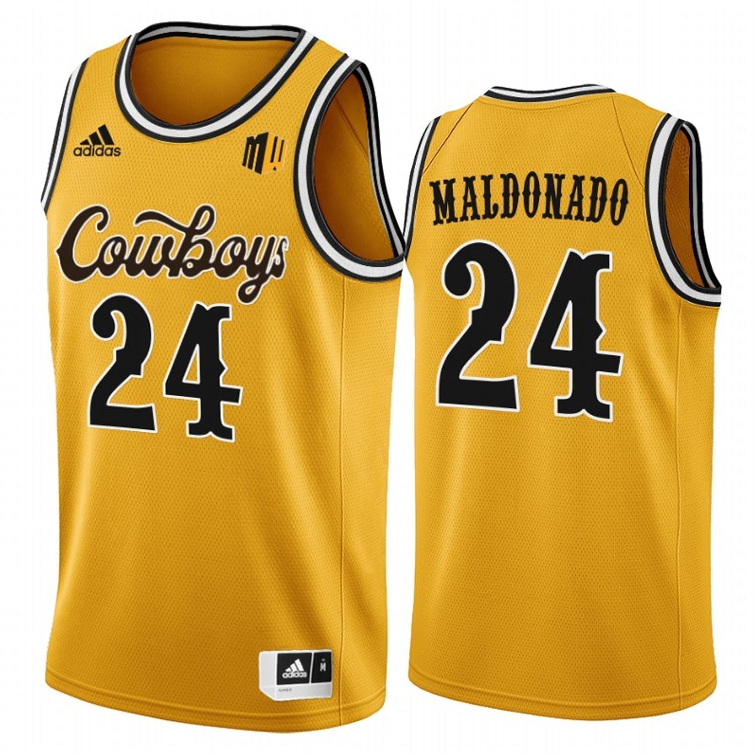Hunter Maldonado Wyoming Cowboys 24 Jersey