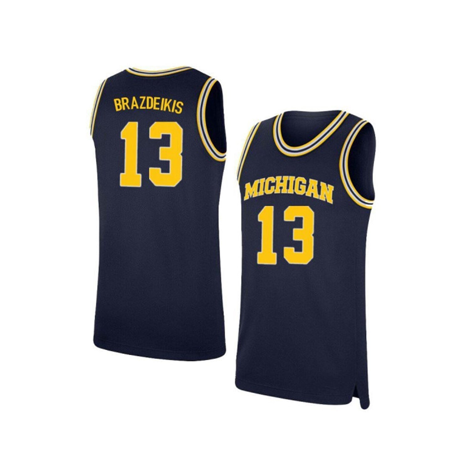 Ignas Brazdeikis Michigan Wolverines 13 Jersey