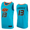 Isaac Likekele Oklahoma State Cowboys 13 Jersey