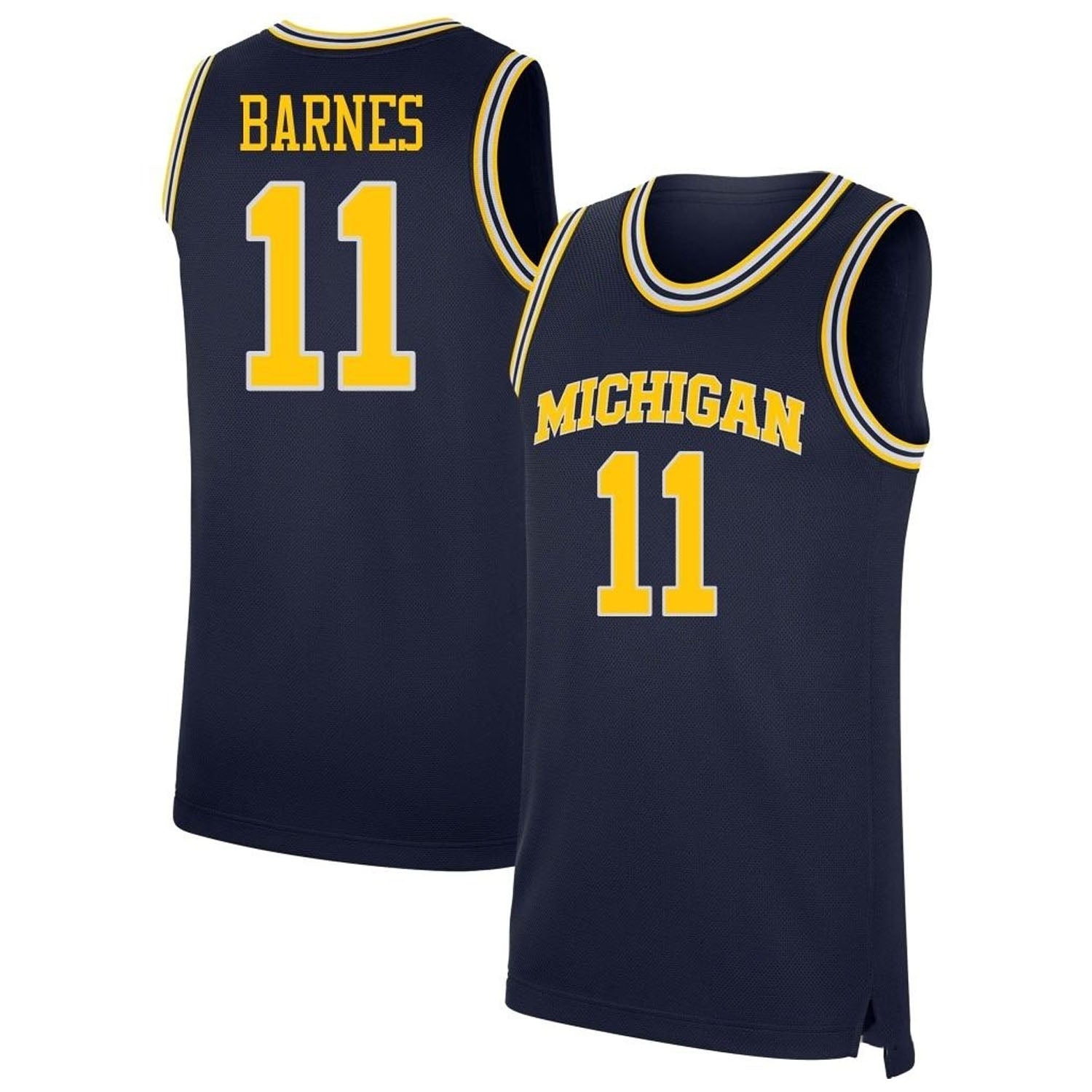 Isaiah Barnes Michigan Wolverines 11 Jersey
