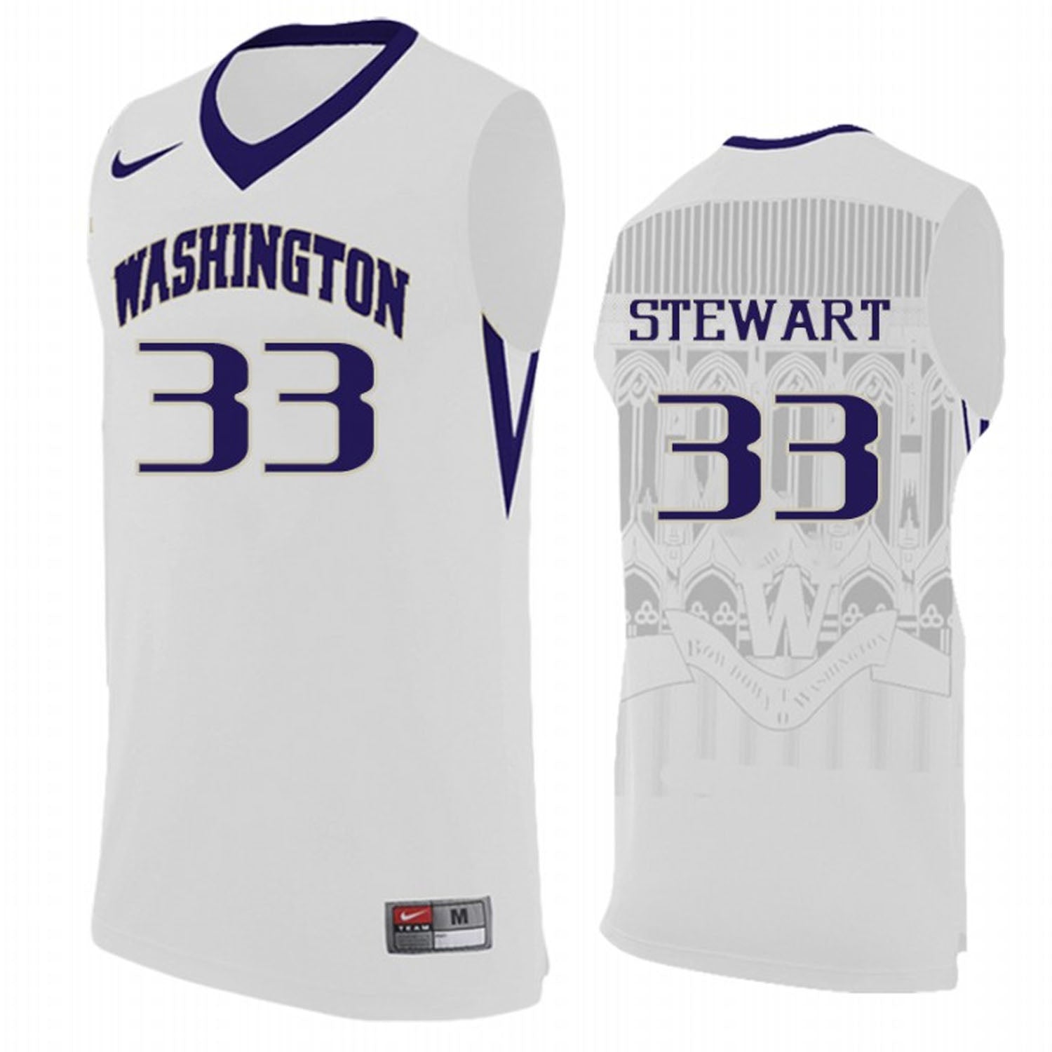 Isaiah Stewart Washington Huskies 33 Jersey